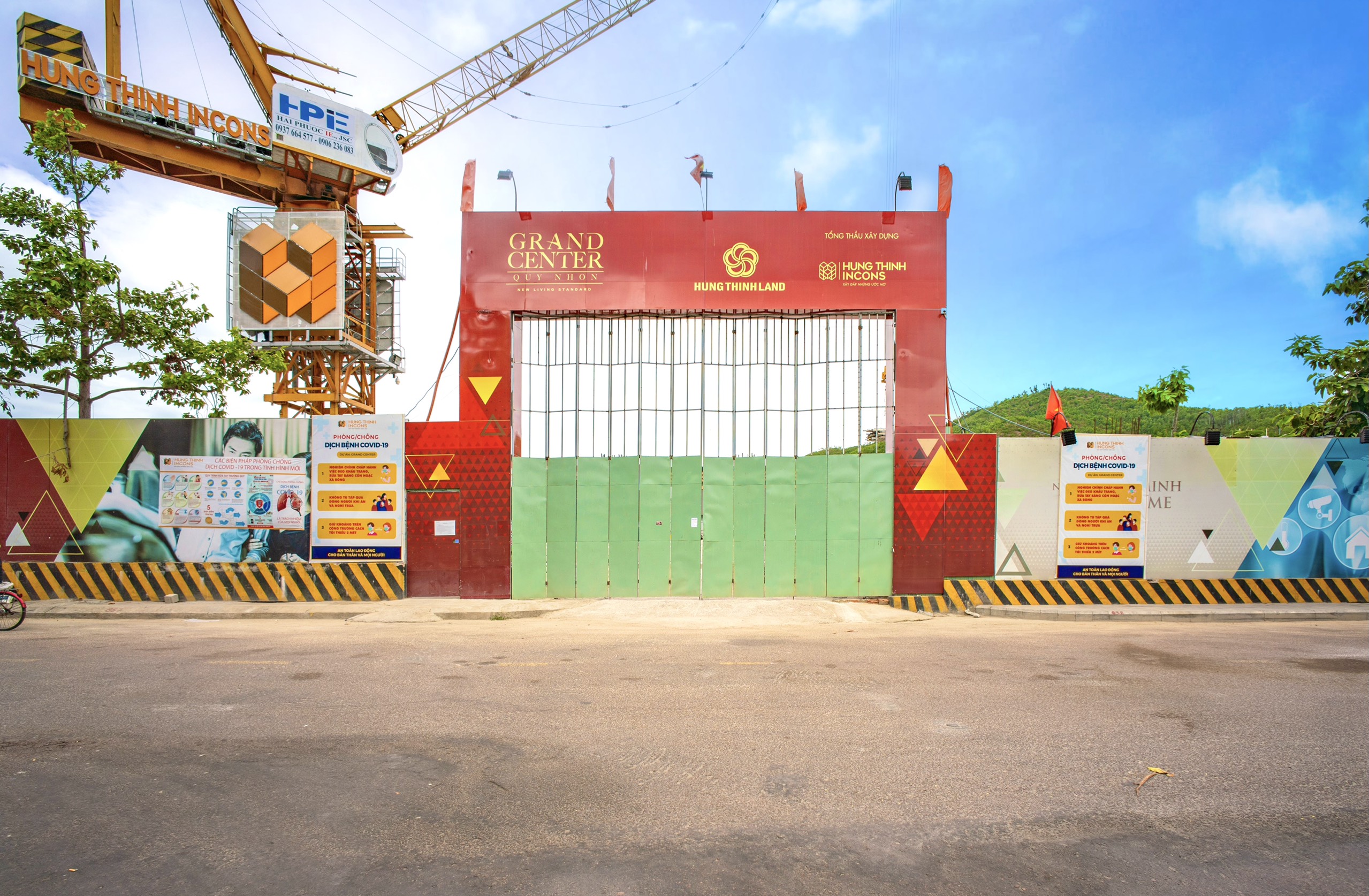 TIẾN ĐỘ THI CÔNG GRAND CENTER QUY NHƠN ĐẾN THÁNG 06/2021