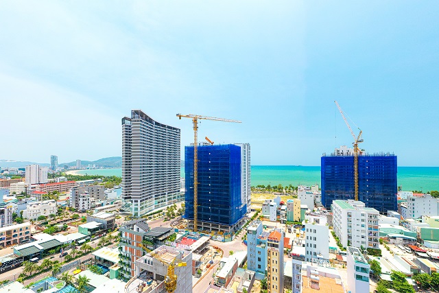 TIẾN ĐỘ THI CÔNG QUY NHON MELODY ĐẾN THÁNG 06/2021