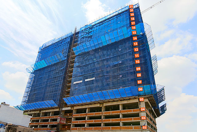 TIẾN ĐỘ THI CÔNG RICHMOND CITY ĐẾN THÁNG 10/2018