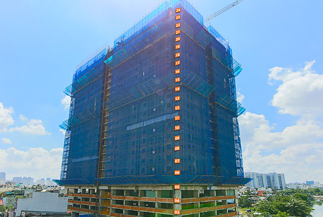 TIẾN ĐỘ THI CÔNG RICHMOND CITY ĐẾN THÁNG 12/2018