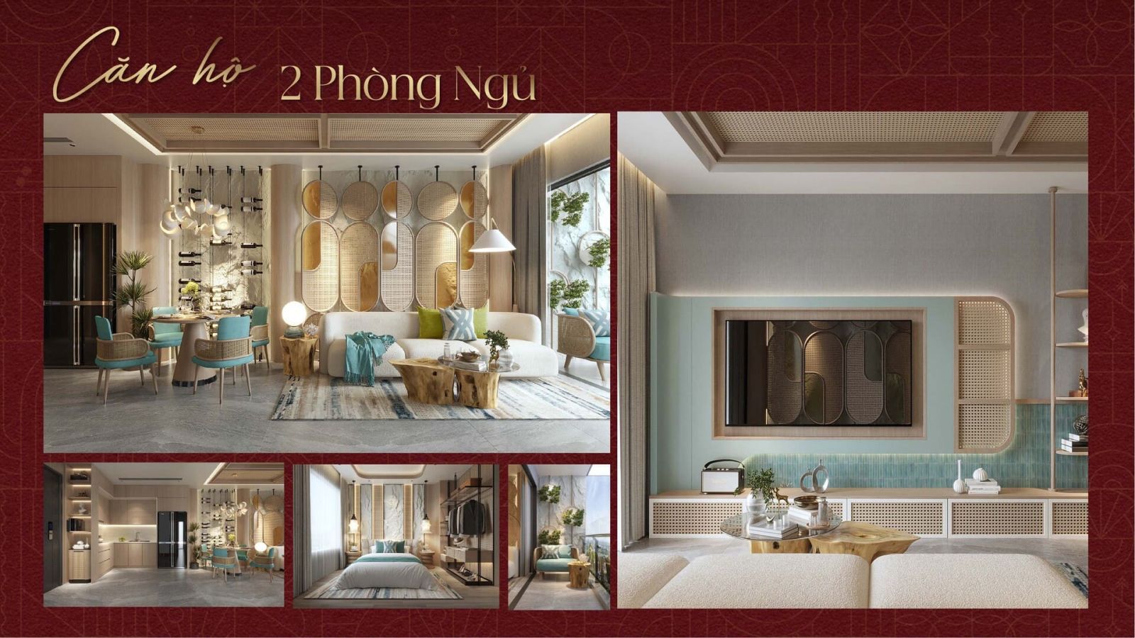 mấu thiết kế căn 2 phong ngu