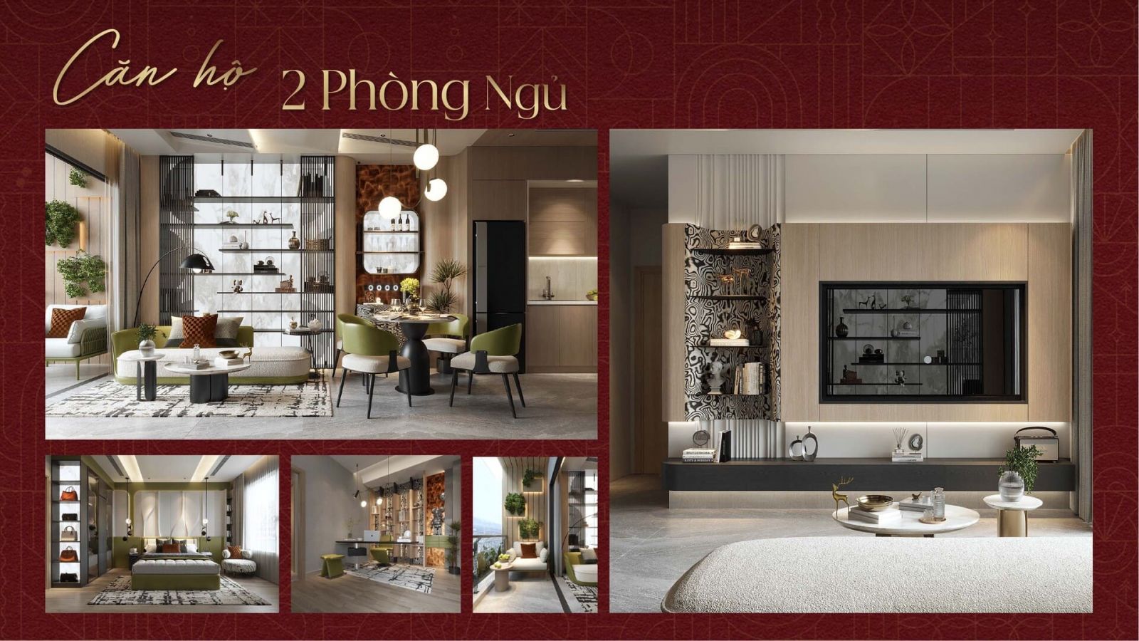 mấu thiết kế căn 2 phong ngu