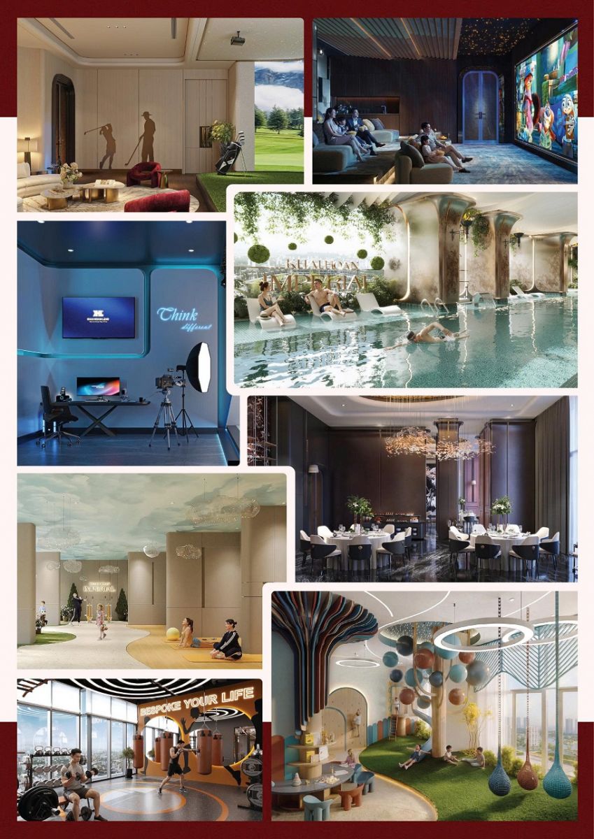 Phối cảnh tiện ích Khai Hoan Imperial