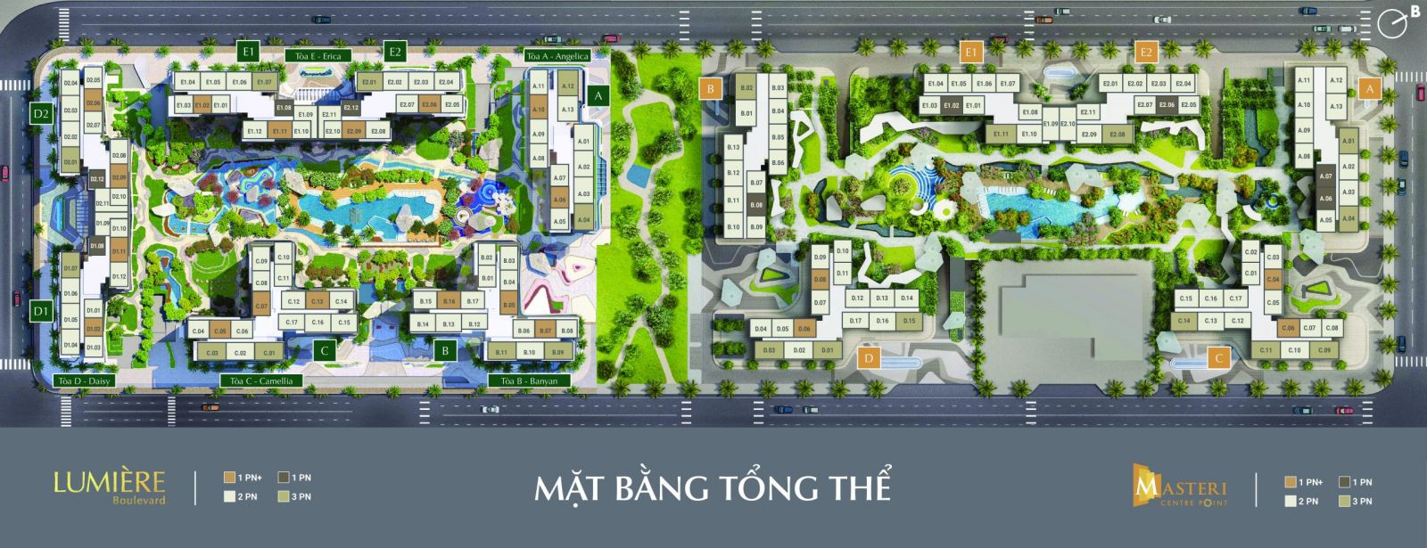 Mặt Bằng Tổng Thể