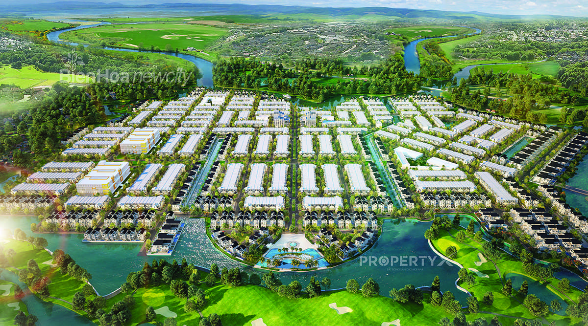 Phối Cảnh Tổng Thể Dự Án Biên Hòa New City