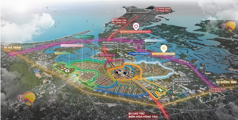 Phối Cảnh Gold Coast Vũng Tàu