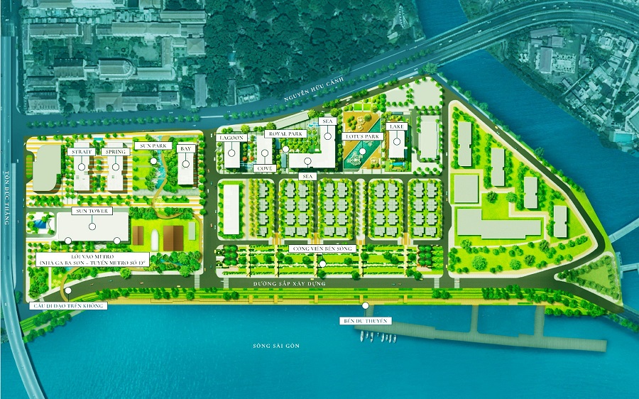 Mặt Bằng Tổng Thể Grand Marina