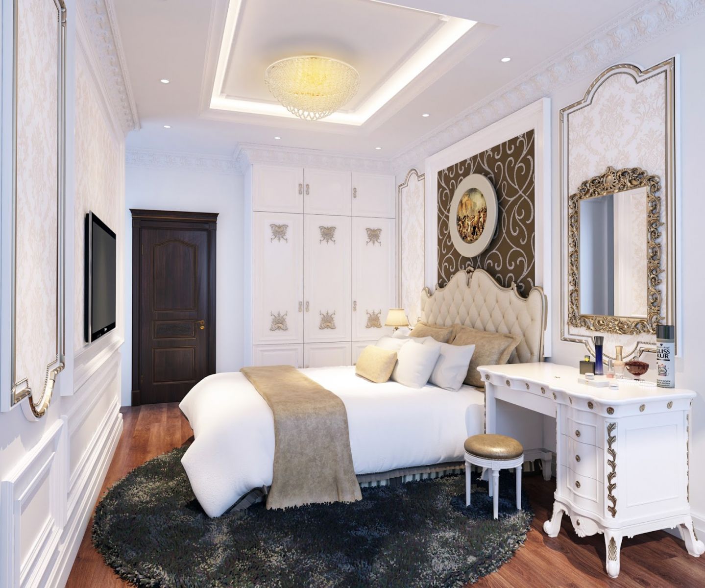 Image result for thiết kế căn hộ 1 phòng ngủ lavita charm