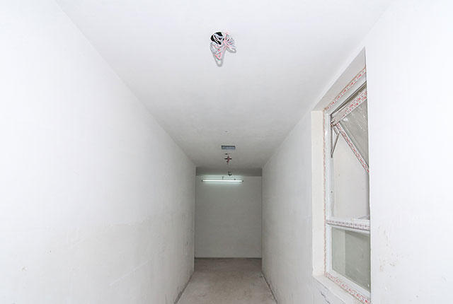 Thi công trần thạch cao hành lang căn hộ tầng 14 block C