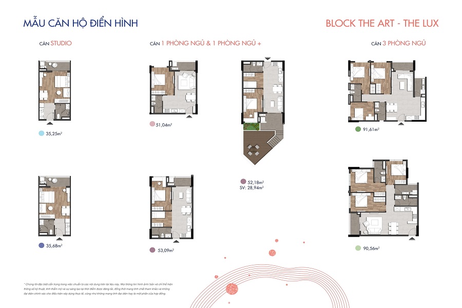 Mẫu Căn Hộ Điển Hình New Galaxy Nha Trang