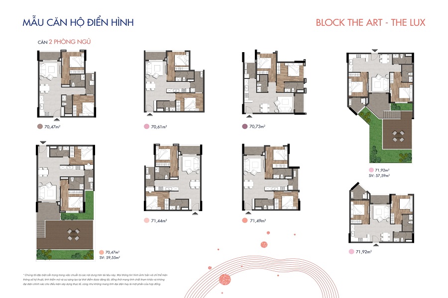 Mẫu Căn Hộ Điển Hình New Galaxy Nha Trang