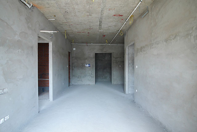 Hoàn thành tô tường căn hộ block A1