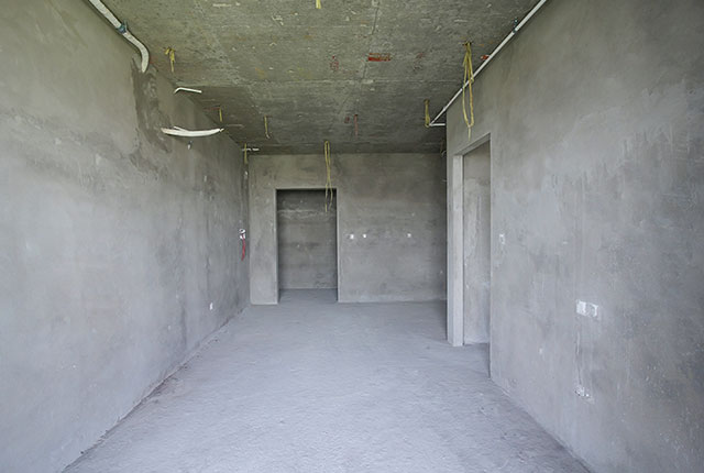 Hoàn thành tô tường căn hộ block B2