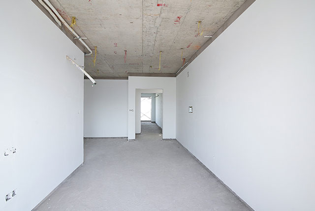 Thi công bả sơn matit căn hộ tầng 21 - 22 block B1