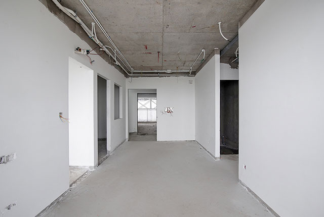 Thi công bả sơn matit căn hộ tầng 15 - 22 block B1