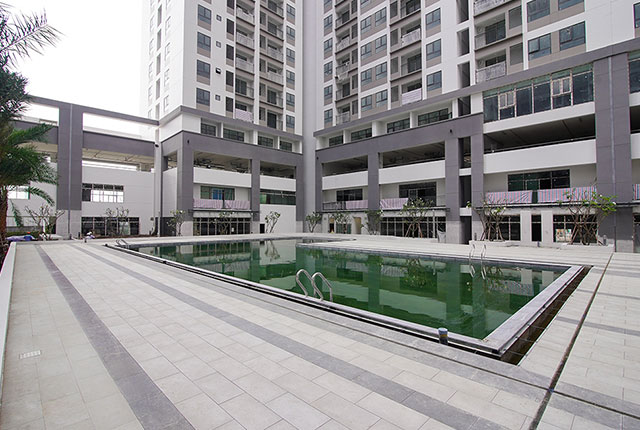 Công tác thi công hồ bơi