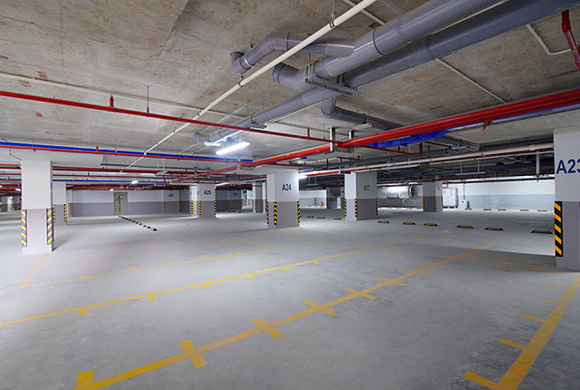 Công tác thi công hầm xe