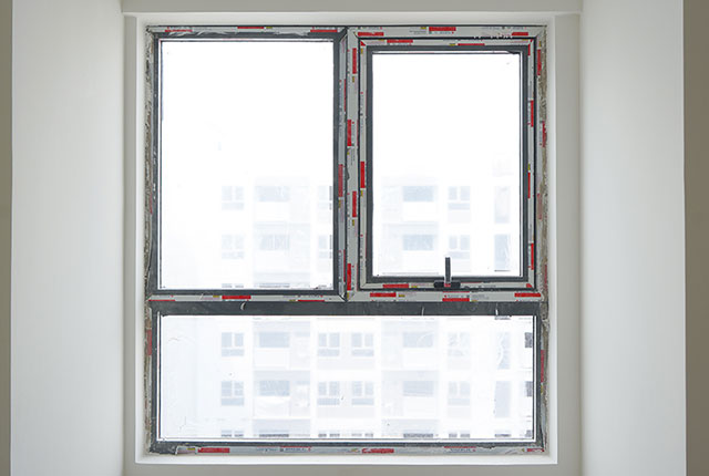 Hoàn thành lắp đặt cửa sổ căn hộ block A1