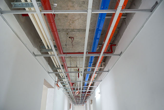 Hoàn thành thi công hệ thống M&E block A1