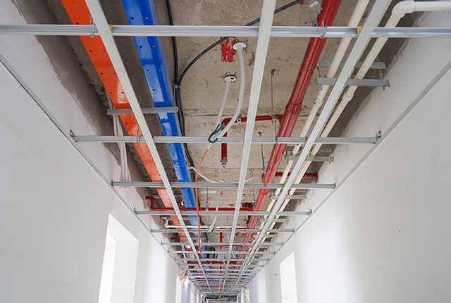 Hoàn thành thi công hệ thống M&E block B1