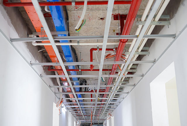 Hoàn thành thi công hệ thống M&E block B2