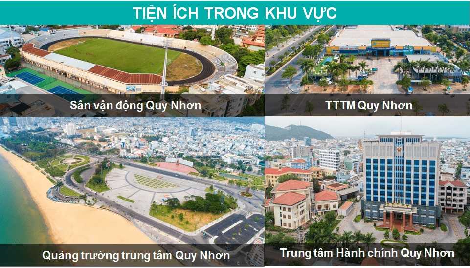 Tiện Ích Khu Vực Quy Nhơn Melody