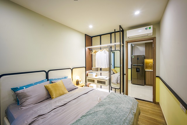 Căn hộ mẫu 2 Phòng ngủ đã hoàn thiện phục vụ khách thăm quan