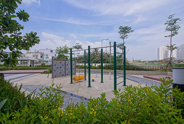 Hình ảnh cảnh quan công viên và khu vui chơi trẻ em