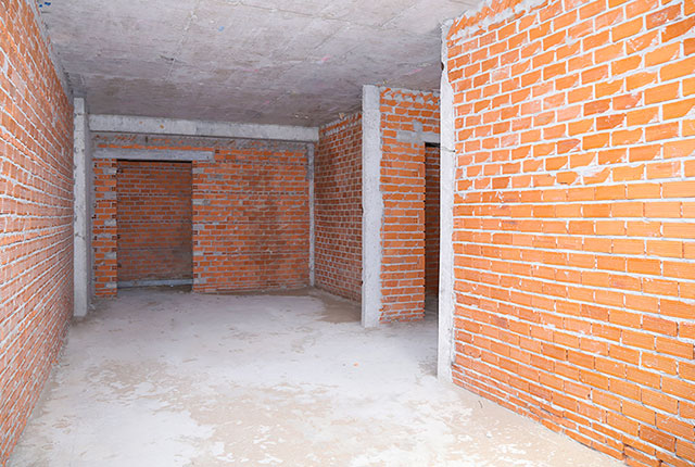 Xây tường bao căn hộ tầng 10 block Glory