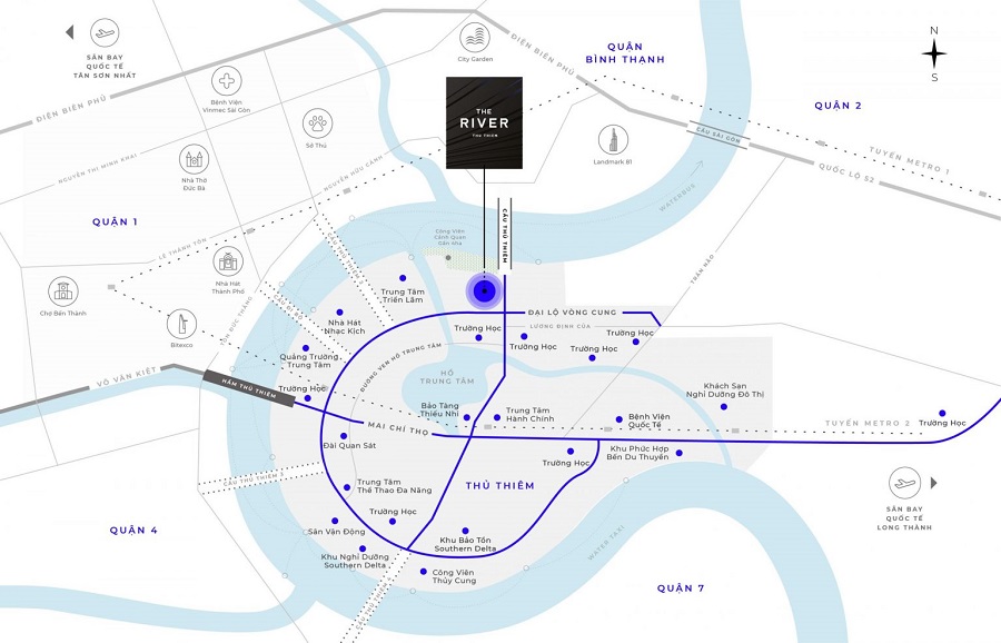 Vị Trí The River