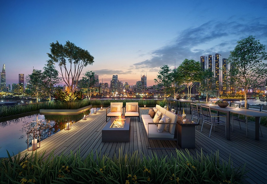 Tiện ích the river thủ thiêm